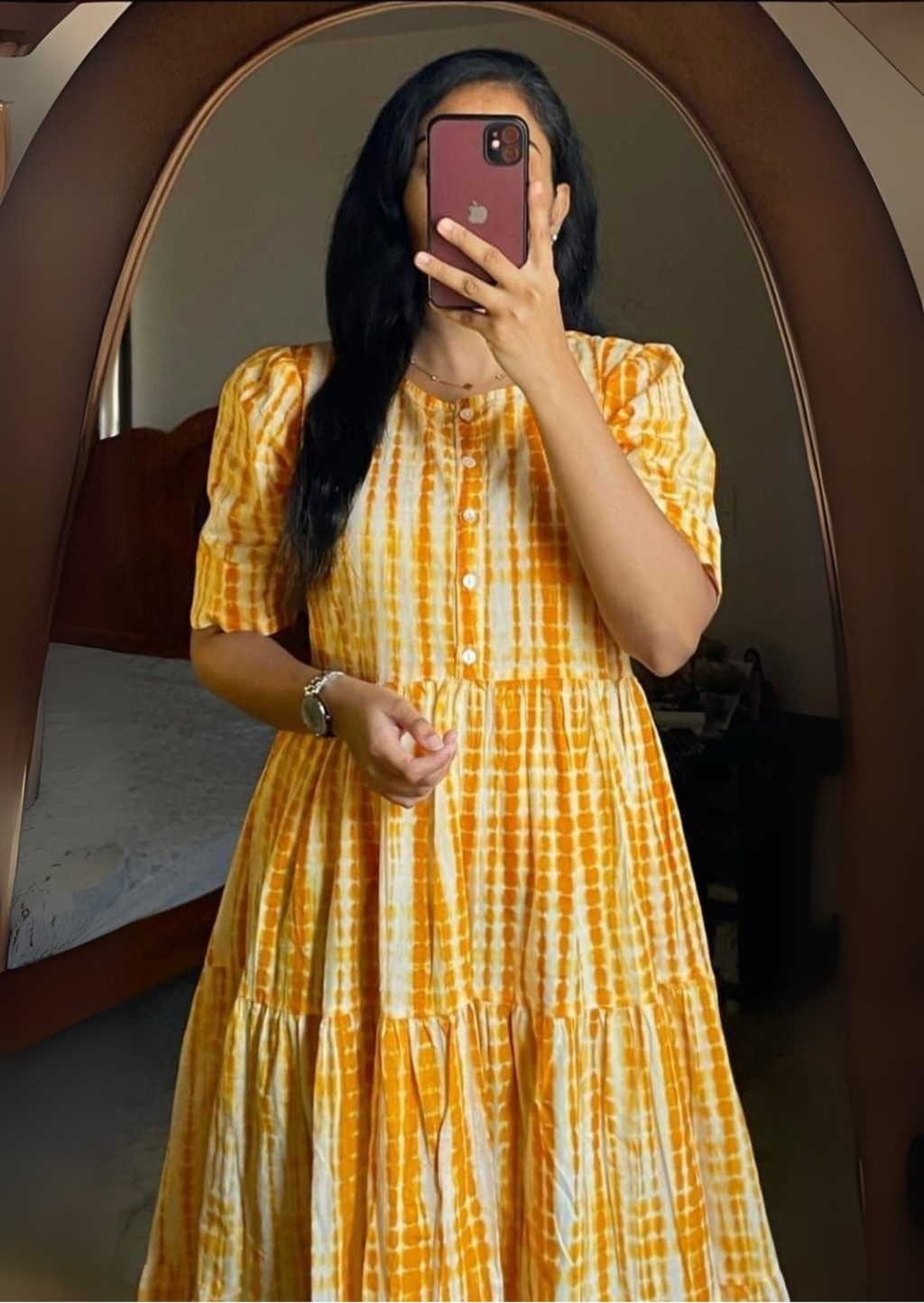 Sunny Essential Tie-Dye Cotton Dress