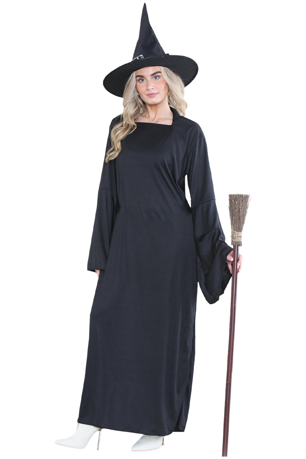 Wickedfun Women's Black Witch 2 PCS Set